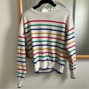 Primary striped sweater
